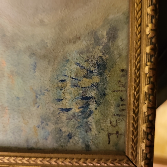 Original Signed F. Shirley Oil Painting - Picture 4 of 8